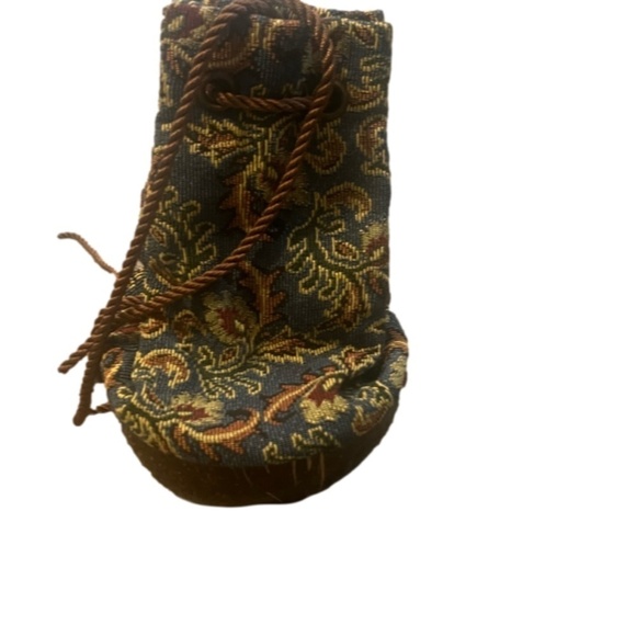 Vintage Handmade Polished Coconut Shell Handbag/Purse With Shoulder Strap. - Picture 2 of 5